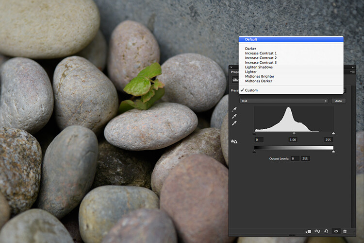 My 3 Go-To Adjustment Layers in Photoshop 8 levels-presets