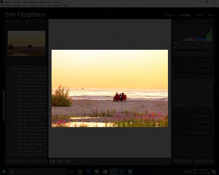 Lightroom features Lights Out in Library module