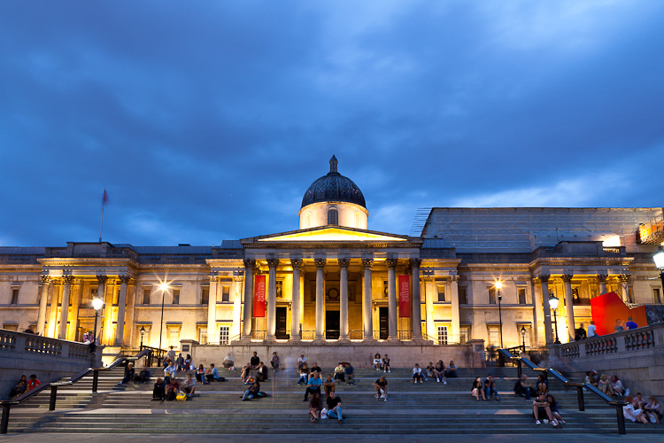 National Gallery - photographing galleries and museums