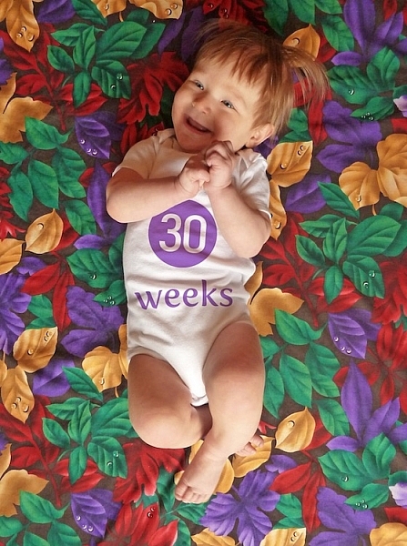 Baby milestones Photoshop background