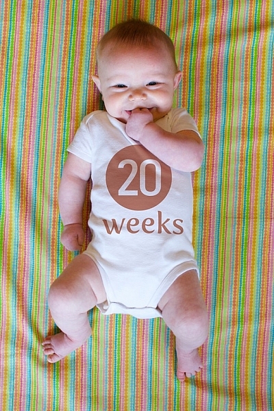 How to Use Photoshop to Create Milestone Photos of Babies