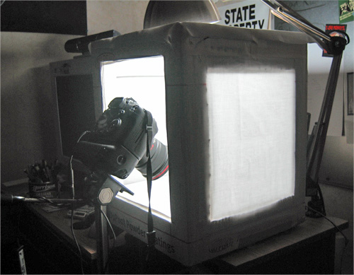 How to Make A Inexpensive Light Tent