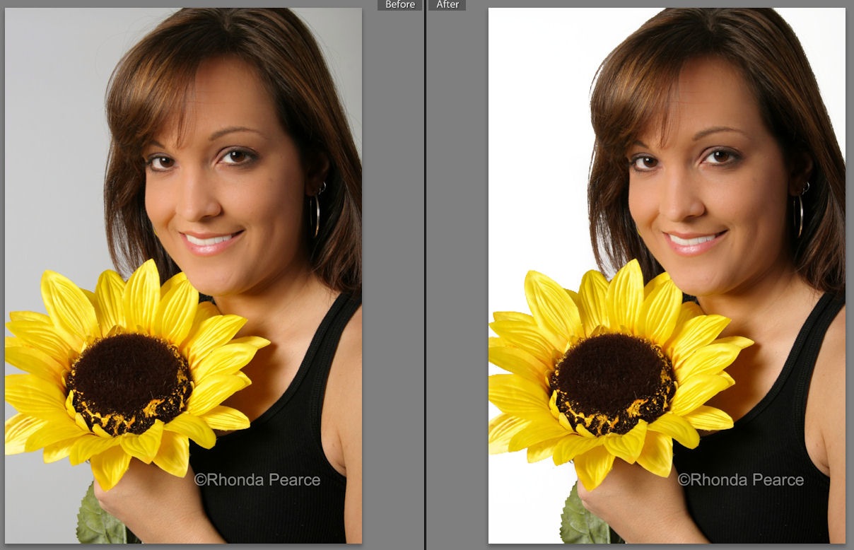 how to create a background picture in lightroom