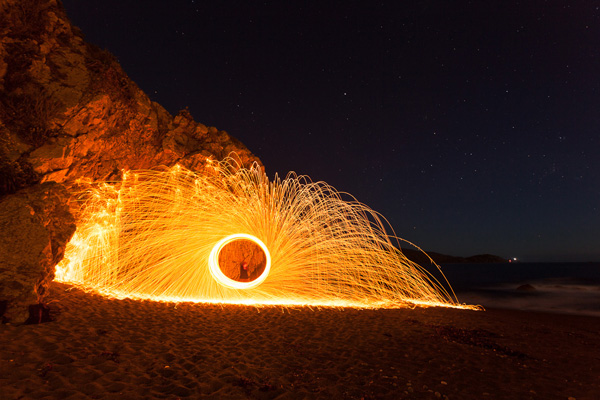 Boost Your Photography: Spinning Fire with Steel Wool Photography