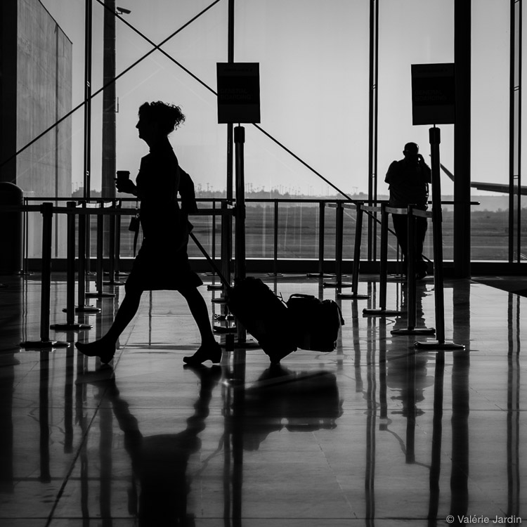 Street photography silhouettes