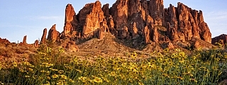 Superstition Mountains by Anne McKinnell