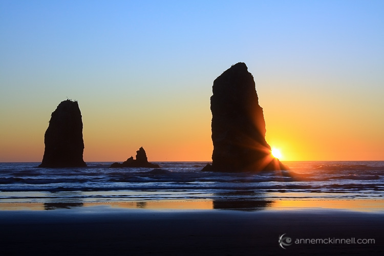 Canon Beach, Oregon by Anne McKinnell