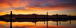 Sunset at Salton Sea, California, by Anne McKinnell