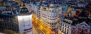 Madrid, Spain, from the Circulo des Bellas Artes