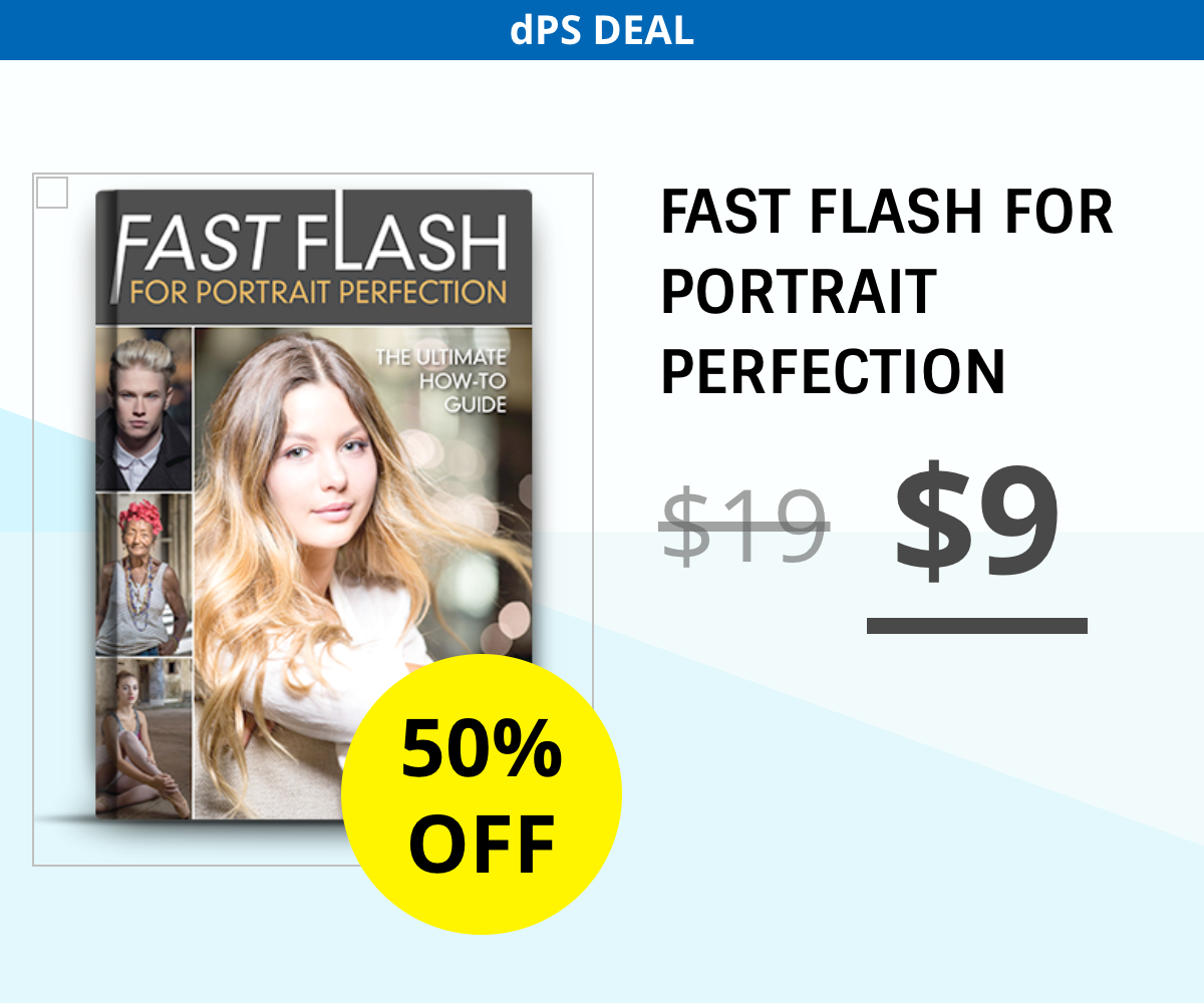 FAST FLASH FOR PORTRAIT PERFECTION